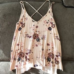 Large AE tank with cross back detail